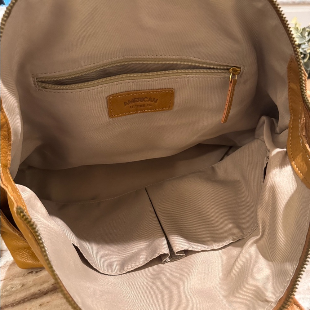 Leather Women's Tan Bag